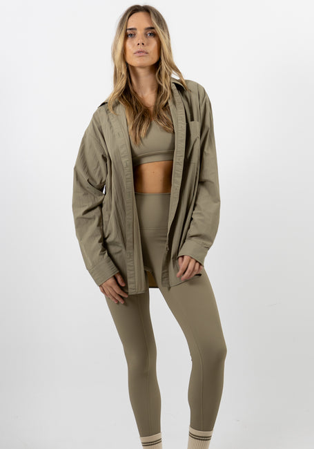 Oversized Shirt - Sage / S